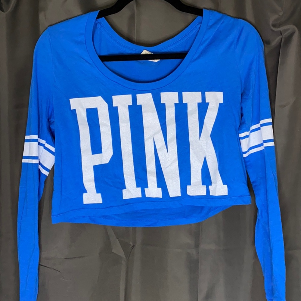 Pink Cropped Long sleeve